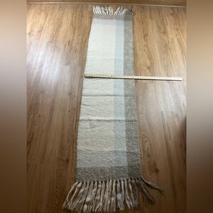 Vintage Irish Mohair Wrap Shawl Handwoven Donegal Ireland Oversized Scarf